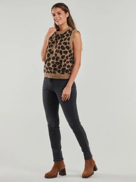Blugi drepți Levi's® cu talie înaltă negru