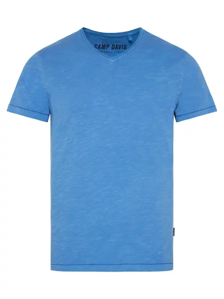 CAMP DAVID Tricou albastru