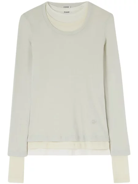 Tricou Jil Sander gri