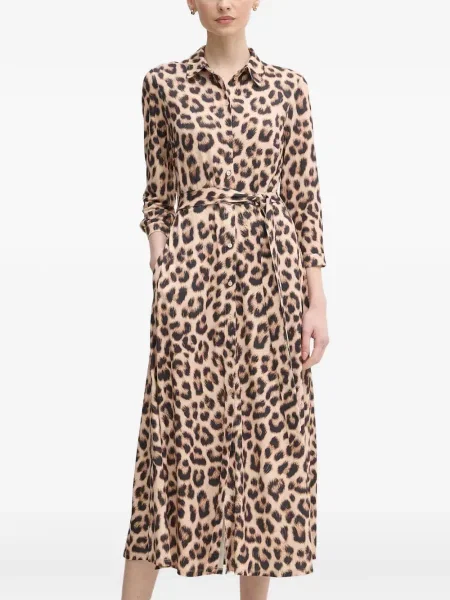 Rochie Oui cu imagine cu model leopard de costum