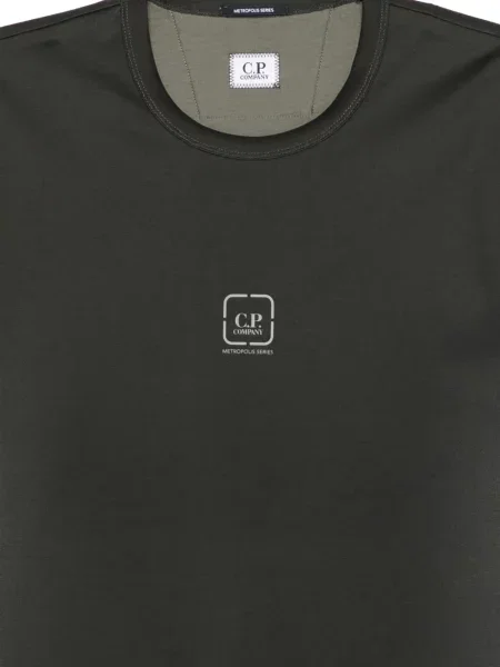 Tricou C.p. Company cu imagine verde