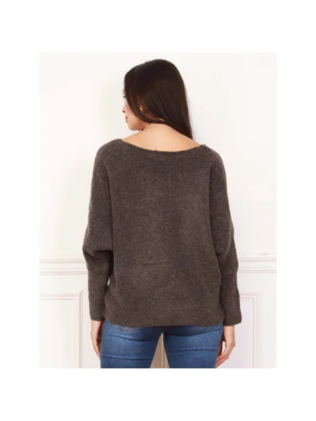 Pulover La Modeuse maro