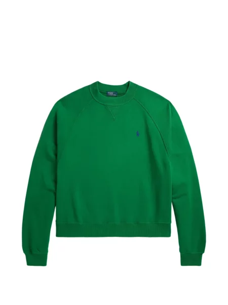 Чорапи Polo Ralph Lauren бродирани на райета зелено