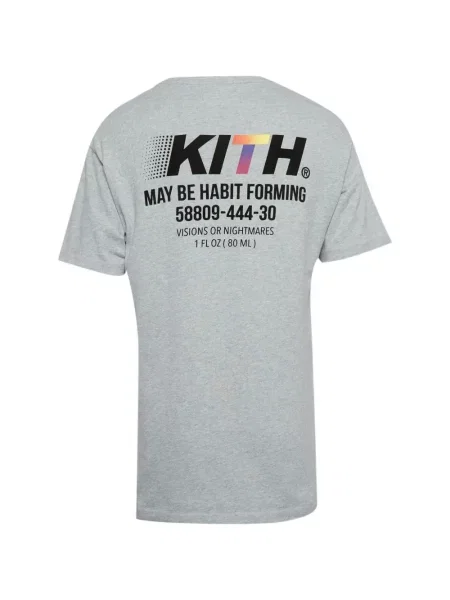 Tricou Kith din jerseu gri