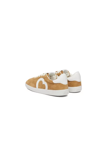Love Moschino velúr sportcipő bézs