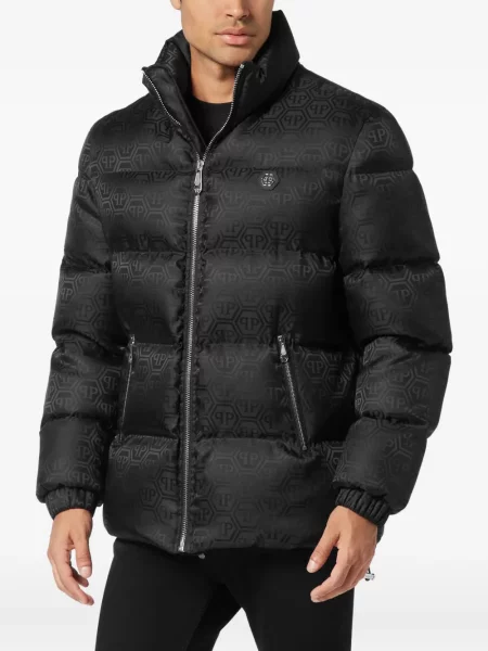 Geacă cu puf Philipp Plein negru