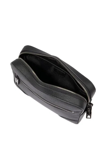 Кожена чанта Lancel черно