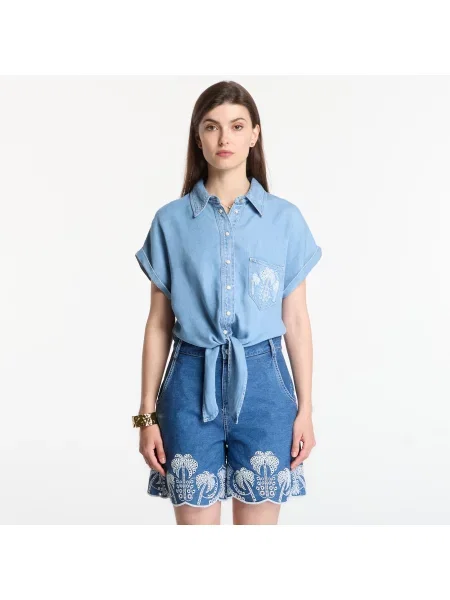 Риза GUESS Ambra Shirt Playa Sol L