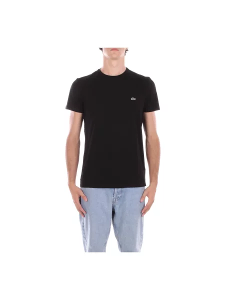 T-shirt LACOSTE Base T-shirt Black M czarna