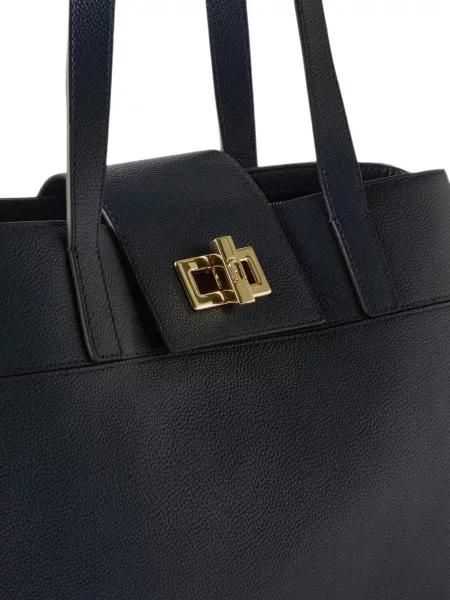 Geantă shopper Furla din piele albastru