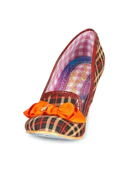 Pantofi Irregular Choice bordo