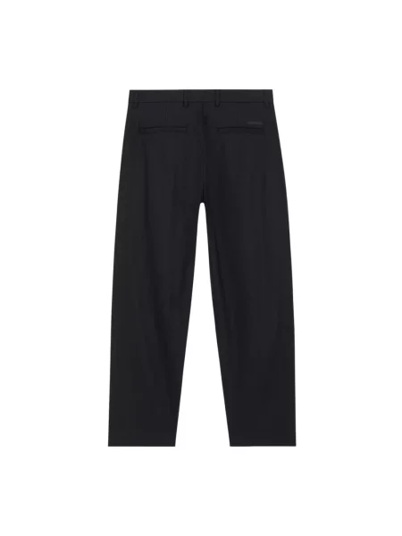 Lniane сhinosy Calvin Klein czarne