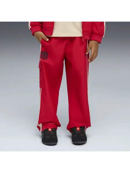 Luźne spodnie dresowe PUMA × PAW PATROL T7 Akcesoria czerwony