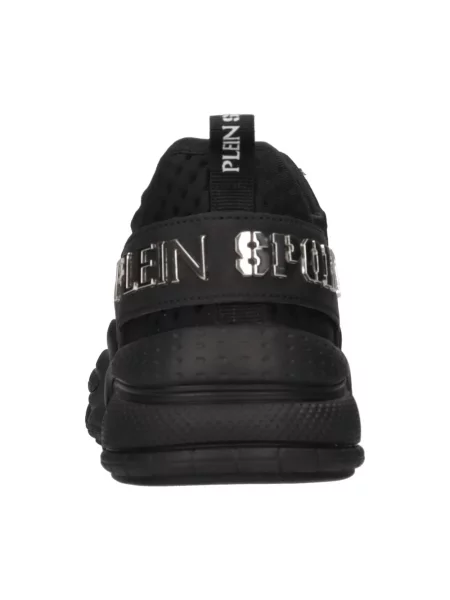 Sneakersy Philipp Plein zamszowe do biegania czarne