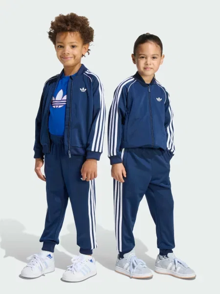 Дитячий Спортивний костюм adidas Adicolor перероблений синій