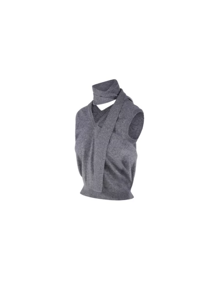 Sweter Lisa Yang z kaszmiru szary
