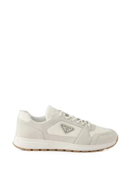 Sneakerși Prada din piele de căprioară