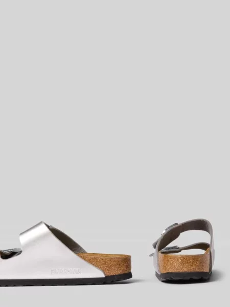 Trampki Birkenstock Arizona Birko-Flor Silver EUR 36 szare
