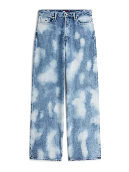 Tommy Jeans Jeans CLAIRE azuriu / albastru denim alb