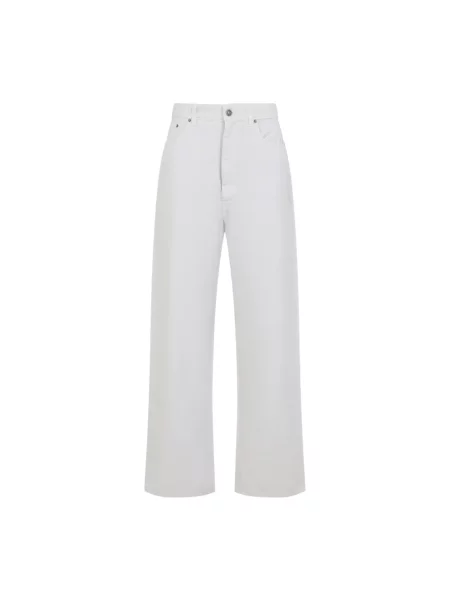Jeansy Phoebe Philo białe