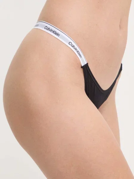 Calvin Klein Underwear tanga s černé