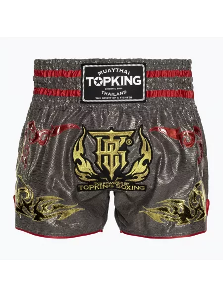 Spodenki treningowe Top King Kickboxing grey szare
