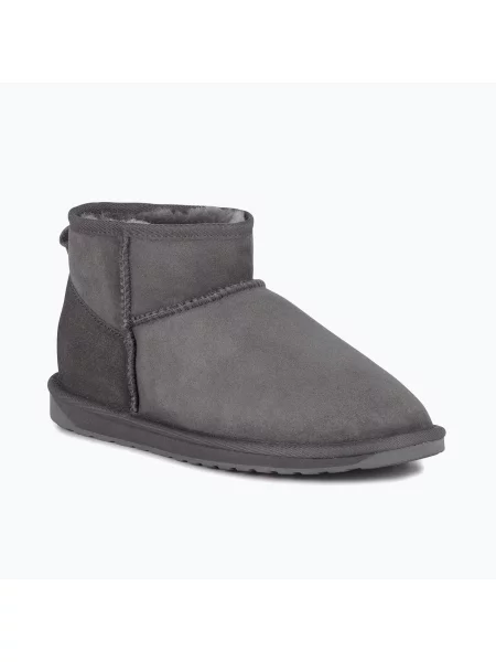Дамски ботуши за сняг EMU Australia Stinger Micro charcoal сиво
