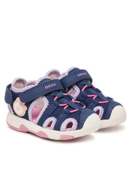 Geox Basutės B Sandal Multy Girl M Tamsiai mėlyna