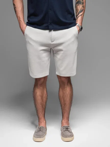 Pantaloni scurți Ombre melange scurte gri