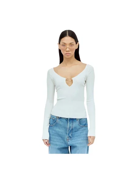 Top Jacquemus biały