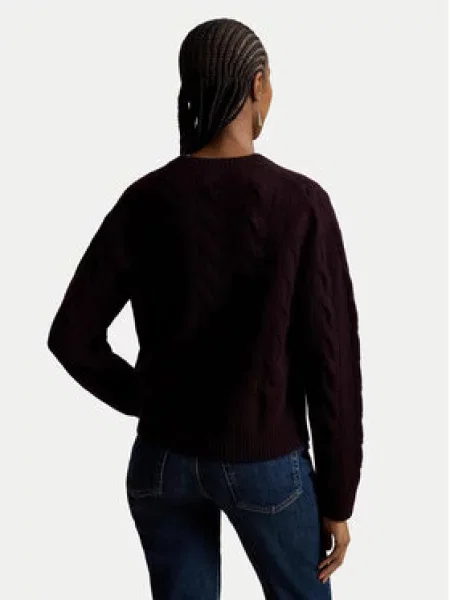 Polo Ralph Lauren Megztinis Straight Fit violetinė