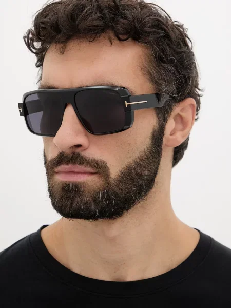 Tom Ford ochelari de soare Turner negru
