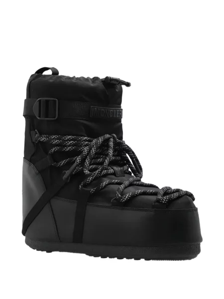 Členkové topánky Moncler Grenoble čierna