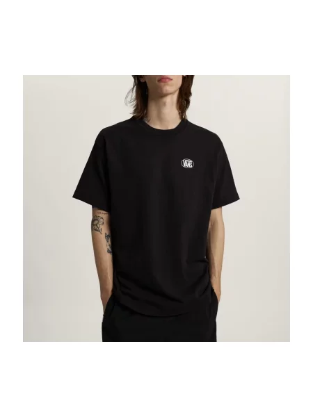 Tricou Vans cu autograf negru