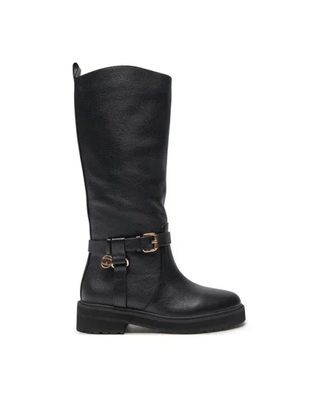 Twinset Buty Kobieta 39 EU Bikerlaarzen czarny
