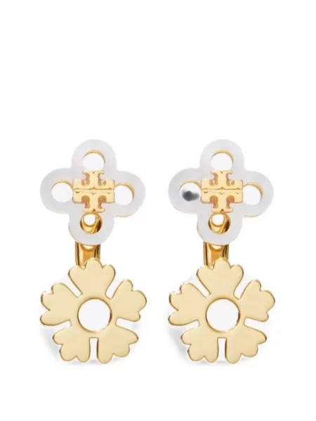 Cercei Tory Burch cu model floral
