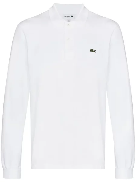 Polo Lacoste alb