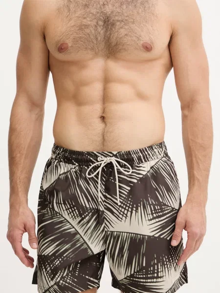 Calvin Klein Kopalne kratke hlače rjava