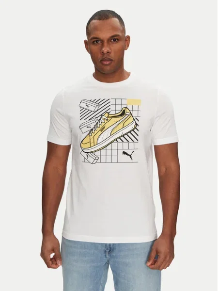 Puma Tricou Sneaker alb