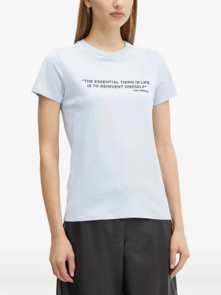 Tricou Karl Lagerfeld albastru