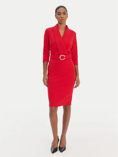 Rinascimento Коктейльна сукня червоний