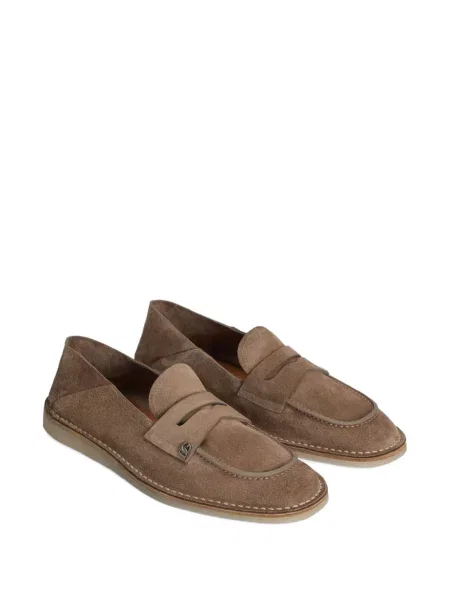 Pantofi loafer Dolce & Gabbana maro