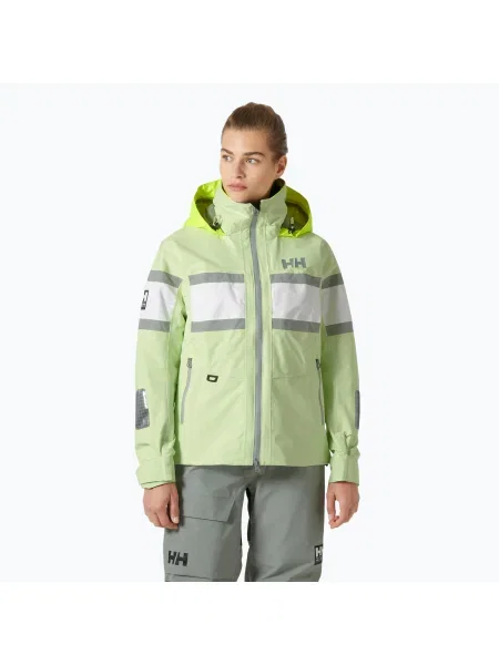Geacă de navigație pentru femei Helly Hansen Salt Original washed lime