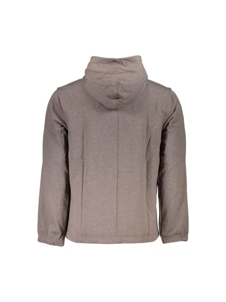 Bluza z kapturem Calvin Klein brązowa