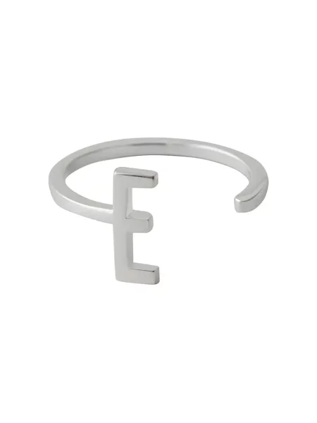 Сребърен пръстен Design Letters