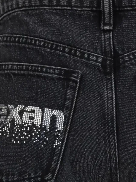 Pantaloni scurți Alexander Wang negru