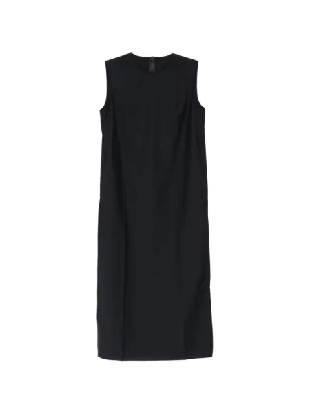 Rochie Less fără mâneci negru