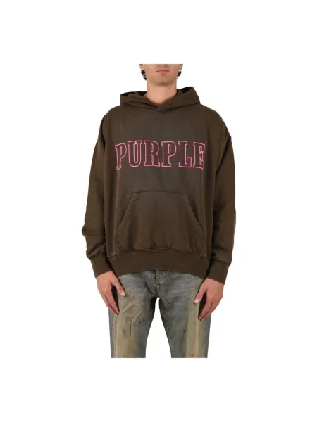 Bluza z kapturem Purple Brand z kapturem fioletowa