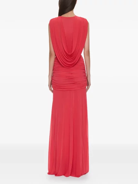 Udrapować sukienka Christopher Esber drapowana czerwona