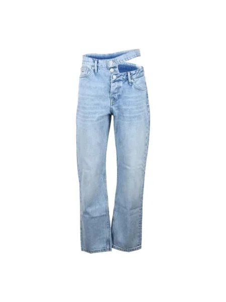 Jeansy straight leg Tommy Jeans niebieskie